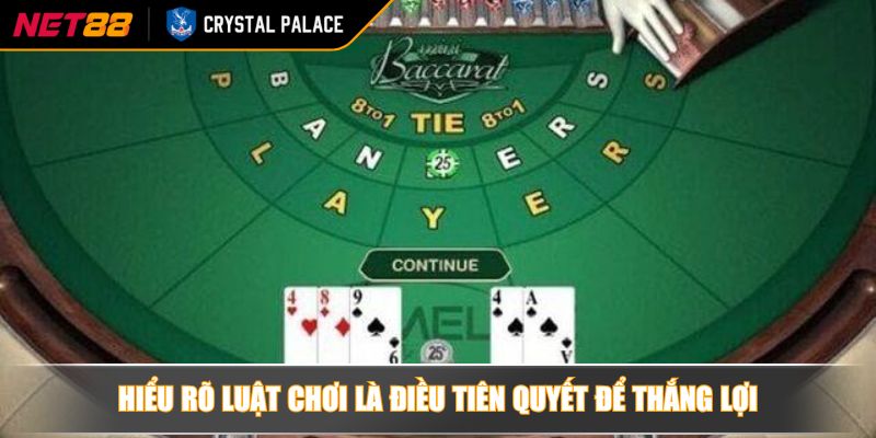 Hiểu rõ luật chơi là điều tiên quyết để thắng lợi