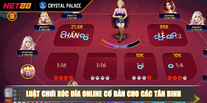 Luật chơi Xóc Đĩa online cơ bản cho các tân binh